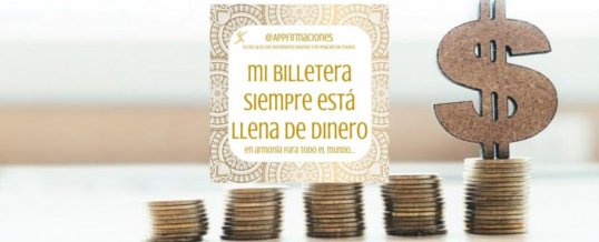 Mi billetera siempre está llena de dinero