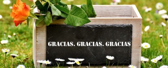 Gracias gracias gracias