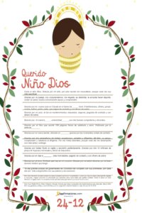 Carta al Niño Dios